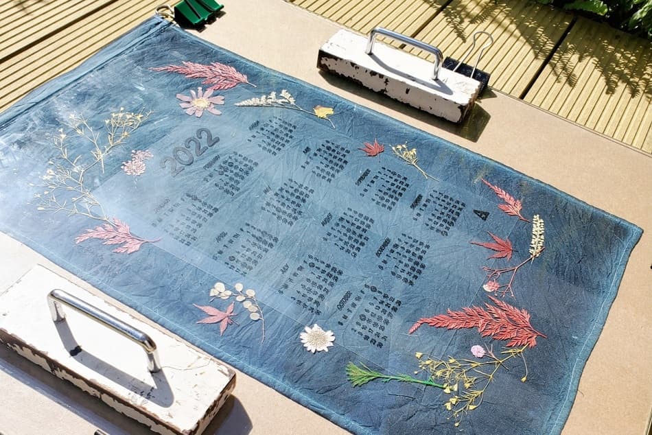 藍曬 (日曆/文青袋/T恤/手扇/名信片/布畫(連畫架)) 工作坊